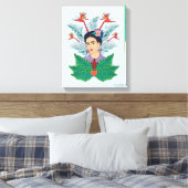 Frida Kahlo | Vögel von Paradies, florale Grafik Leinwanddruck (Insitu (Schlafzimmer))