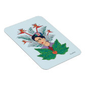 Frida Kahlo | Vögel von Paradies, florale Grafik Magnet (Rechte Seite)