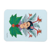 Frida Kahlo | Vögel von Paradies, florale Grafik Magnet (Horizontal)