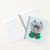 Frida Kahlo | Vögel von Paradies, florale Grafik Notizblock (Innenseite)