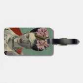 Frida Kahlo von Garcia Villegas Gepäckanhänger (Rückseite horizontal)