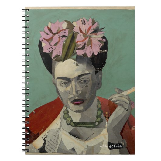 Frida Kahlo von Garcia Villegas Notizblock (Vorderseite)