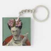 Frida Kahlo von Garcia Villegas Schlüsselanhänger (Rückseite)