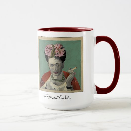 Frida Kahlo von Garcia Villegas Tasse (Rechts)