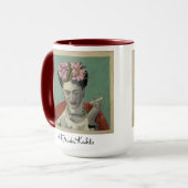 Frida Kahlo von Garcia Villegas Tasse (Vorderseite Links)