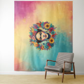 Frida Kahlo Wandteppich (Beispiel)