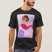 Frida Kahlo Winx Club Cartoon T-Shirt Essent (Vorderseite)