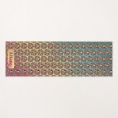 Frida Kahlo Yogamatte (Vorderseite (Horizontal))