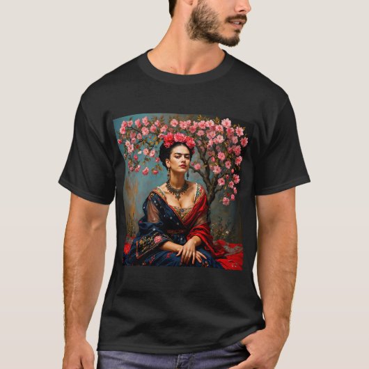Frida Kahlo Zitronenbaum T-Shirt (Vorderseite)