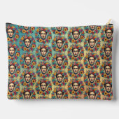 Frida Kahlo Zubehörtasche (Rückseite)
