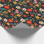 Frida Khalo Floral Geschenkpapier (Ecke)