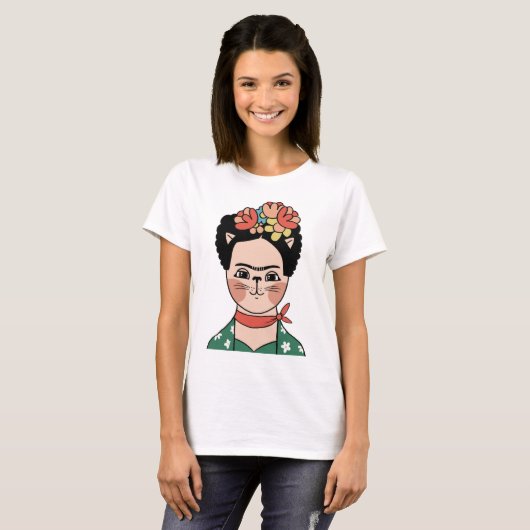 Frida Khalo T-Shirt (Vorne ganz)