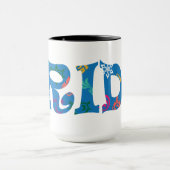 Frida Name Tasse (Zentrum)