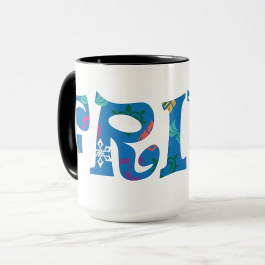 Frida Name Tasse (Vorderseite Links)