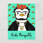 Frida Pengahlo Postcard Postkarte (Vorderseite)