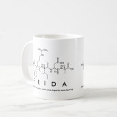 Frida Peptidname Tasse (Vorderseite Links)