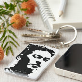 Frida Schatten-Porträt Schlüsselanhänger (Vorderseite rechts)