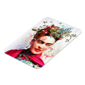 Frida-Schichtenkunst Magnet (Linke Seite)