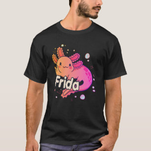 FRIDA - Schöner Mädchenname mit bezauberndem AXOLO T-Shirt