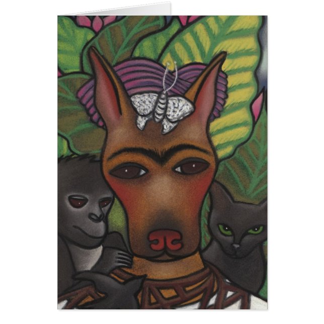 Frida Selbst Pawtrait 1940 (Vorne)