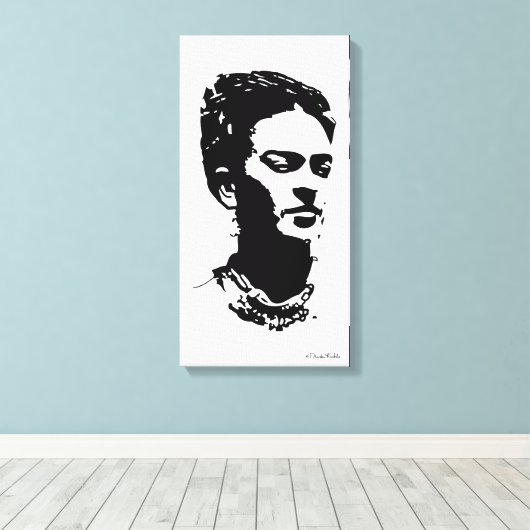 Frida Shadow Leinwanddruck (Insitu (Holzboden))