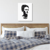 Frida Shadow Leinwanddruck (Insitu (Schlafzimmer))