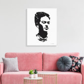 Frida Shadow Leinwanddruck (Insitu (Wohnzimmer))