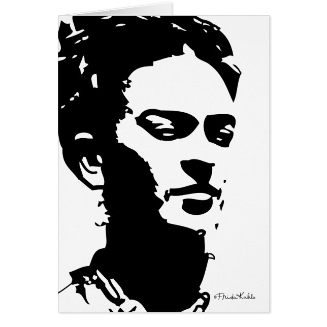 Frida Shadow Portrait (Vorne)
