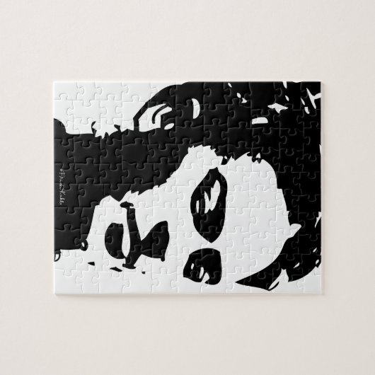 Frida Shadow Portrait Puzzle (Horizontal)