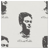 Frida Shadow Portrait Stoff (Nahaufnahme)