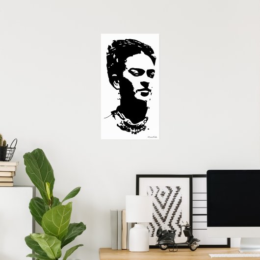 Frida Shadow Poster (Heimbüro)