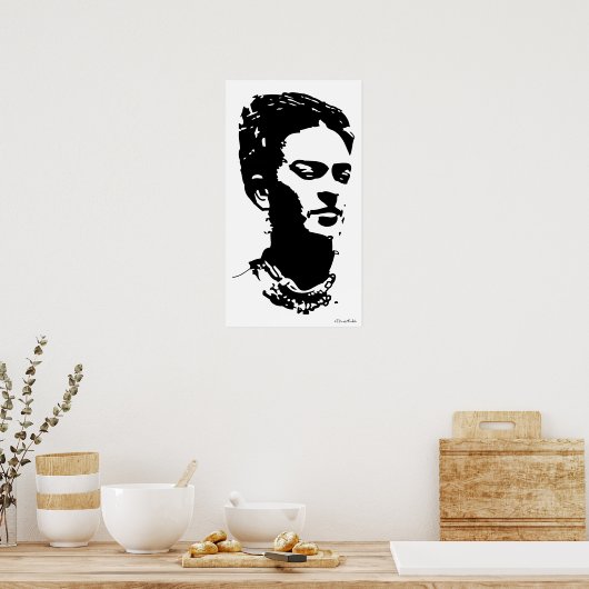 Frida Shadow Poster (Küche)
