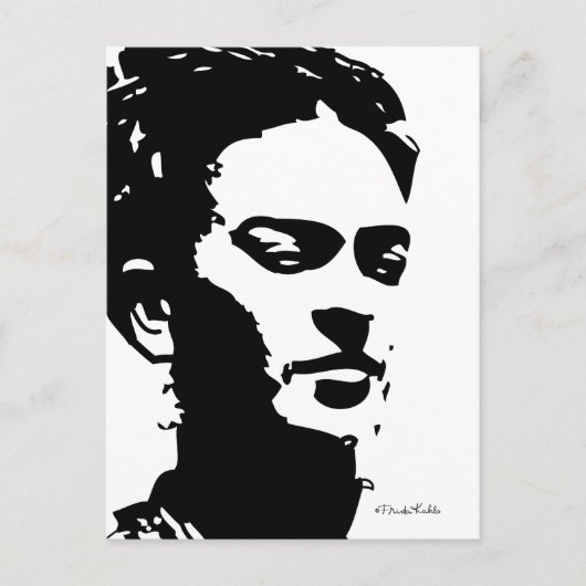 Frida Shadow Postkarte (Vorderseite)
