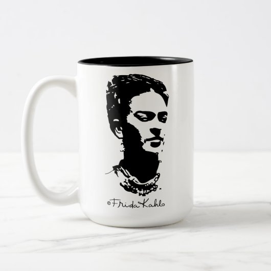 Frida Shadow Zweifarbige Tasse (Links)