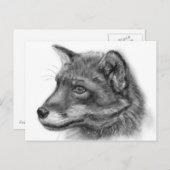 Frida, The Wee Scottish Fox! Postkarte (Vorne/Hinten)
