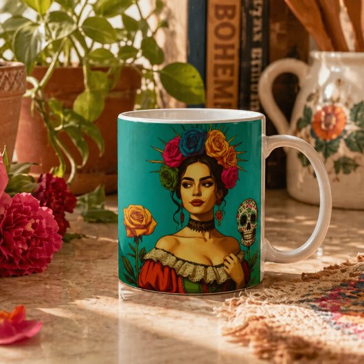 Frida's Essence: Sei dir zumute Kaffeetasse