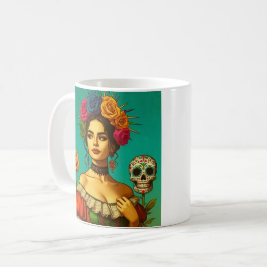 Frida's Essence: Sei dir zumute Kaffeetasse (Vorderseite Links)