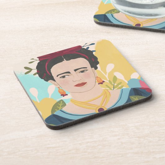 Frida's Garden Collection Getränkeuntersetzer (Linke Seite)