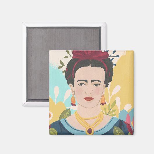 Frida's Garden Collection Magnet (Vorderseite/Rückseite)