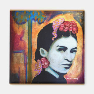 Fridas Garten Magnet