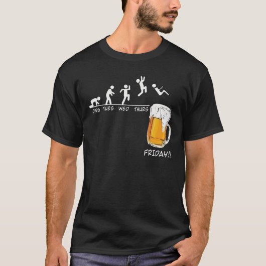 Friday Beer T-Shirt (Vorderseite)