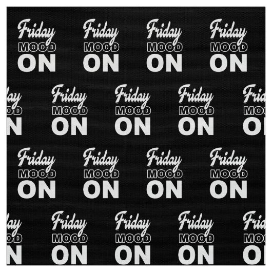 Friday mood ON Stoff (Muster)