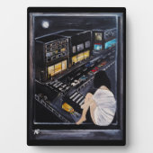 Friday Night Painting by Alfred Fox Fotoplatte (Vorderseite)