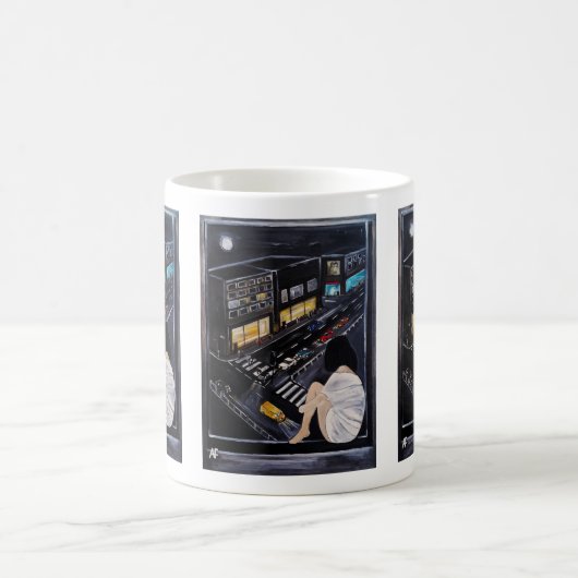 Friday Night Painting by Alfred Fox Kaffeetasse (Mittel)