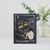 Friday Night Painting by Alfred Fox Postkarte (Stehend Vorderseite)