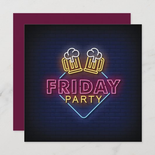 Friday Party (Vorne/Hinten)