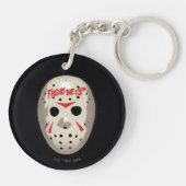 Friday the 13th | Hockey Mask Graphic Schlüsselanhänger (Rückseite)