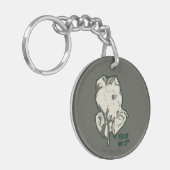 Friday the 13th | Jason Voorhees Burlap Sack Schlüsselanhänger (Vorderseite links)