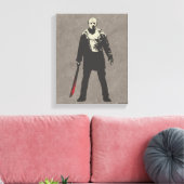 Friday the 13th Jason Voorhees Character Art Leinwanddruck (Insitu (Wohnzimmer))