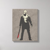 Friday the 13th Jason Voorhees Character Art Leinwanddruck (Vorderseite)